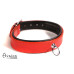 Avalon - DECLARE - Klassisk Collar med O-ring Rødt og Svart slett Avalon - DECLARE - Klassisk Collar med O-ring Rødt og Svart slett