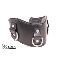 Avalon - CONQUER - Collar med god polstring, Svart