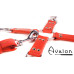 Avalon - SACRED - Hog-tie-sett med 5 deler - Rød