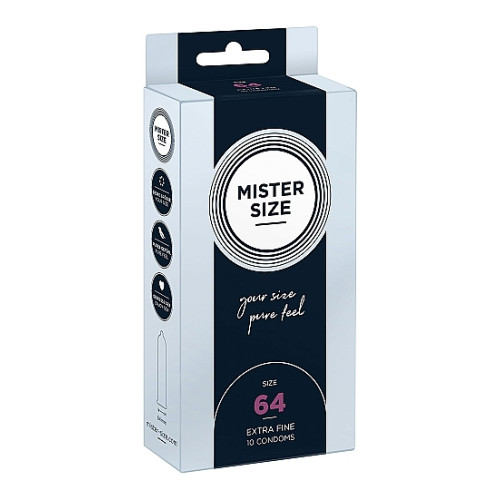 Mister Size – 64mm – 10stk Tynne Kondomer