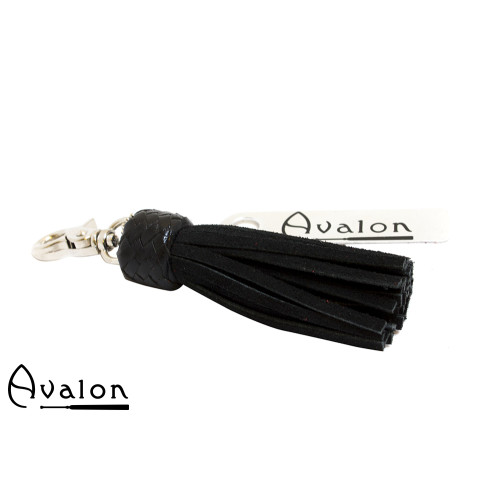 Avalon - PRIDE - Kort nøkkelring flogger, sort Avalon - PRIDE - Kort nøkkelring flogger, sort
