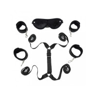 Rimba - Bondage Sett til Seng - Under Madrassen - Sort