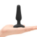 B-vibe - Novice - Vibrerende Buttplug, Sort 