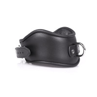 Kiotos - Bredt og kraftig collar Luxe sort 