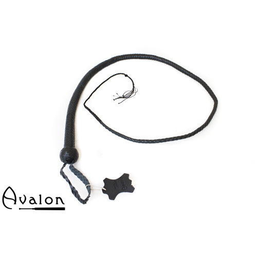 Avalon - BEHEMOTH - Bullwhip Heavy Handle, Svart 1,5 m