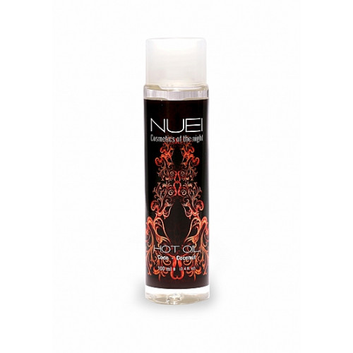 NUEI - HOT OIL - Varmende Massasjeolje - Kokos - 100ml NUEI - HOT OIL - Varmende Massasjeolje - Kokos - 100ml