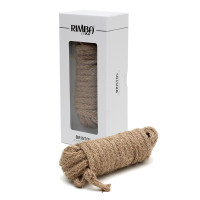 Rimba - Bristol Bondage Rope - Naturlig Hemp Tau - 5 meter 