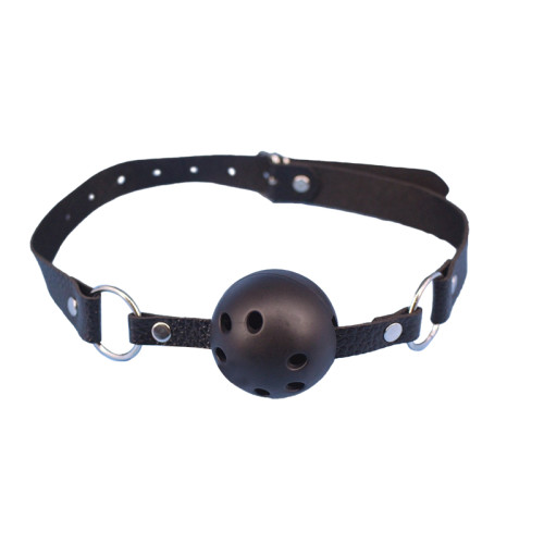 BQS - Ballgag med pustehull - Sort BQS - Ballgag med pustehull - Sort
