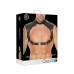 Ouch! Harness med Collar - One Size - Sort Ouch! Harness med Collar - One Size - Sort