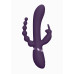 VIVE - Rini - Trippel Vibrator med Pulseringer og Vibrasjoner - Lilla VIVE - Rini - Trippel Vibrator med Pulseringer og Vibrasjoner - Lilla