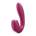 Satisfyer - Sunray - Trykkbølgevibrator med APP - Berry Rød Satisfyer - Sunray - Trykkbølgevibrator med APP - Berry Rød