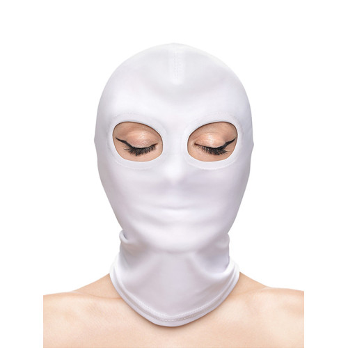 Fetish & Fashion - Bondage maske med åpning for øyne - Hvit
