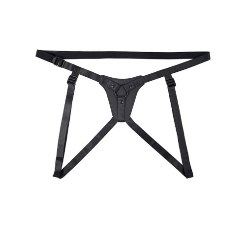 Gender X - Justerbar Strap-on Sele - Sort