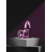 BQS - Rosa buttplug med rosa krystall - Small
