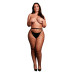 Le Desir - Stormasket Fishnet Pantyhose - Queen Size - XL - 4XL
