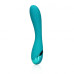 Loveline - Smooth Silicone G-punkt Vibrator - Turkis Loveline - Smooth Silicone G-punkt Vibrator - Turkis