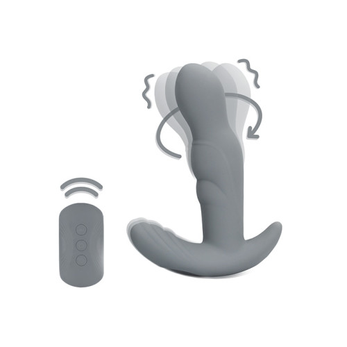 Loveline - Roterende Prostatastimulator med Fjernkontroll Loveline - Roterende Prostatastimulator med Fjernkontroll