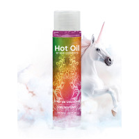 NUEI - HOT OIL - Varmende Massasjeolje - Unicorn Elixir - 100ml