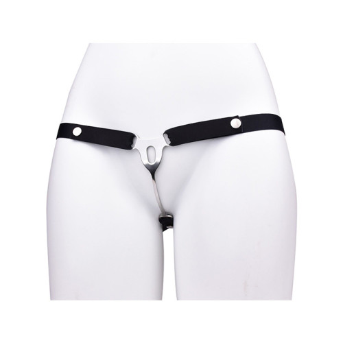 MTF Chastity Plate med Belte MTF Chastity Plate med Belte