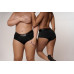 Ouch! Vibrating Strap-on Brief - M/L Ouch! Vibrating Strap-on Brief - M/L