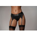Ouch! Vibrating Strap-on Thong med Strømpebånd - M/L Ouch! Vibrating Strap-on Thong med Strømpebånd - M/L