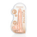 Realrock - Dildo med pung - 8inch/21,8 cm - Lys hudfarge