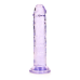 Realrock – Crystal Clear – Enkel Realistisk Dildo – Lilla - 14.5 cm Realrock – Crystal Clear – Enkel Realistisk Dildo – Lilla - 14.5 cm