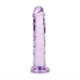 Realrock – Crystal Clear – Enkel Realistisk Dildo – Lilla - 14.5 cm Realrock – Crystal Clear – Enkel Realistisk Dildo – Lilla - 14.5 cm