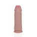Realrock - Ekstra Tykk Dildo uten pung - 25,4 cm - Lys hudfarge