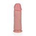 Realrock - Ekstra Tykk Dildo uten pung - 25,4 cm - Lys hudfarge