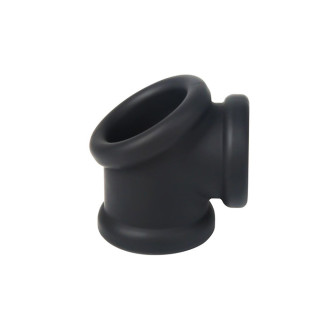 KSB - Cock and Ballstretcher - Penisring og Ballestrekker - Sort