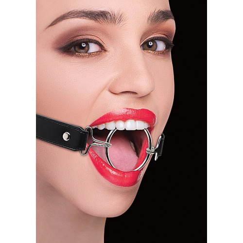 Ouch! - O-ring gag XL, sort Ouch! - O-ring gag XL, sort