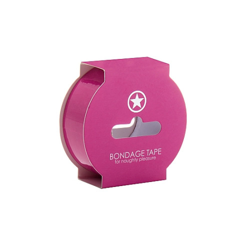 Ouch! - Bondagetape, 17,5 Meter Rosa Ouch! - Bondagetape, 17,5 Meter Rosa