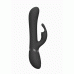VIVE - Chou - Rabbitvibrator med utskiftbare hoder - Sort 