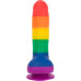 Addiction - Justin Rainbow Silicon Dildo Kun 1 igjen! Siste sjangse 