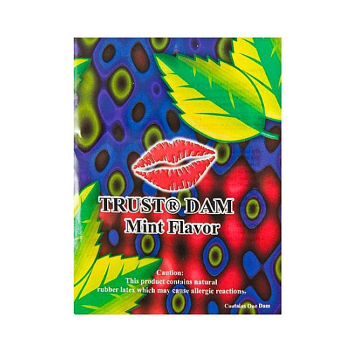 Lixx Dental Dams - Trust Dam - slikkelapp Mynte Lixx Dental Dams - Trust Dam - slikkelapp Mynte