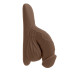 GENDER X - 4" Packer - Mørk hudfarge GENDER X - 4" Packer - Mørk hudfarge