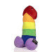 Penis Plushie - Pride Penis Kosebamse - 100 cm Penis Plushie - Pride Penis Kosebamse - 100 cm