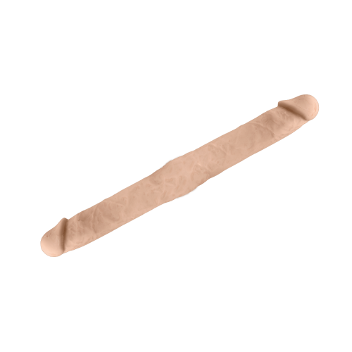 Wooomy - Knock-Knock - dobbeldildo - lys hudfarge