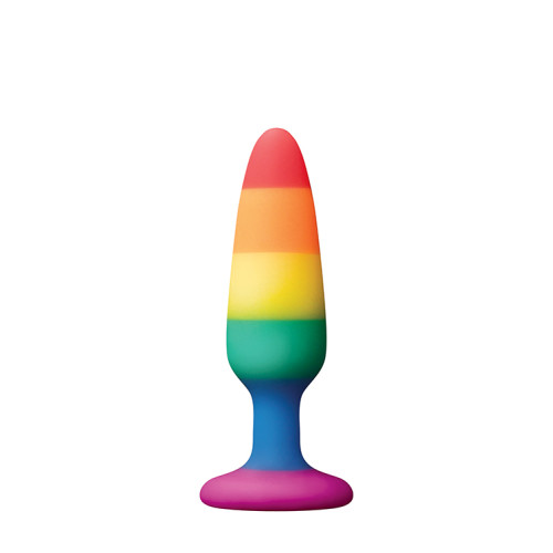 Dream toys - COLOURFUL LOVE - Buttplug regnbue - Small