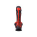 Tendril Thruster - Mini Fuck Machine - Thrusting dildo - Rød/sort Tentakkel