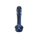 Tendril Thruster - Mini Fuck Machine - Thrusting dildo - Blå/sort Tentakkel