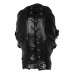 OUCH! - Xtreme - Bondage Maske Med Avtagbar Gag Og Blindfold - Sort OUCH! - Xtreme - Bondage Maske Med Avtagbar Gag Og Blindfold - Sort