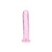 Realrock – Crystal Clear – Enkel Realistisk Dildo – Rosa - 20 cm Realrock – Crystal Clear – Enkel Realistisk Dildo – Rosa - 20 cm