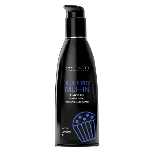Wicked  - Vannbasert glidemiddel - Blueberry Muffin - 60ml