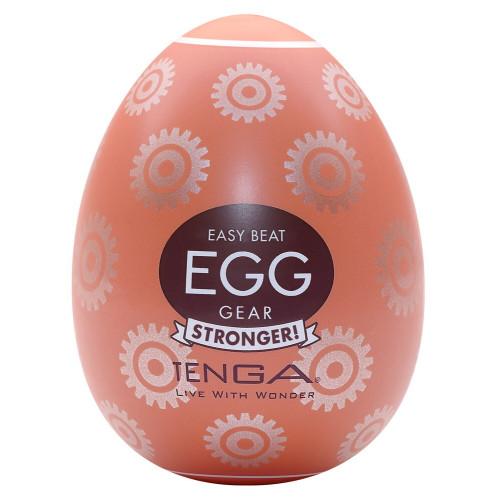 Tenga - Onaniegg - Stronger - Gear - Hvit Tenga - Onaniegg - Stronger - Gear - Hvit
