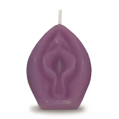 Eden’s Candle - Vaniljeduft lys - Vaginaformet - Lilla