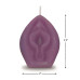 Eden’s Candle - Vaniljeduft lys - Vaginaformet - Lilla