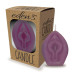 Eden’s Candle - Vaniljeduft lys - Vaginaformet - Lilla