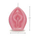 Eden’s Candle - Vaniljeduft lys - Vaginaformet - Rosa